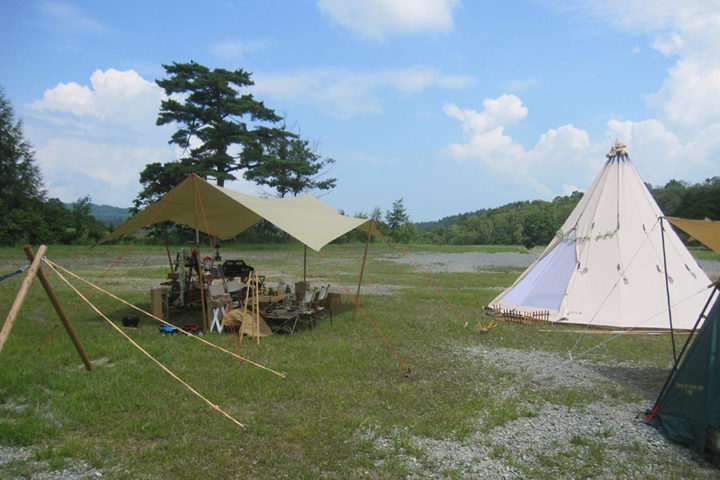 高原 キャンプ 場 斑尾